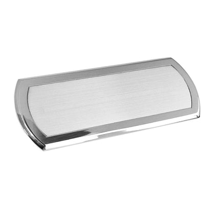 Plaque de porte personnalisée Aqualina - aluminium