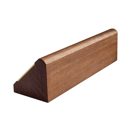 Porte-nom bois Présidium gravé - 200 x 54 mm - par pièce