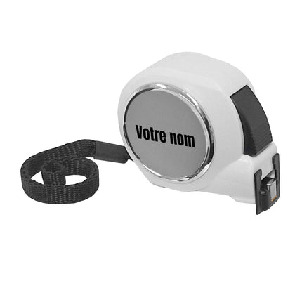 Mètre ruban avec nom gravé - 3 m - par pièce