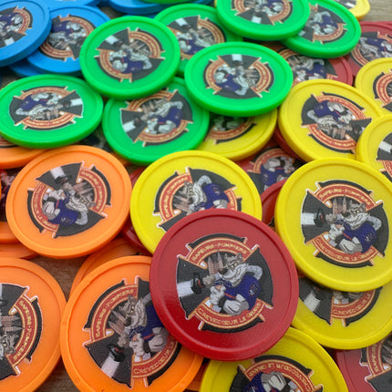 Jetons personnalisés -  Ø29 mm - 100 pièces