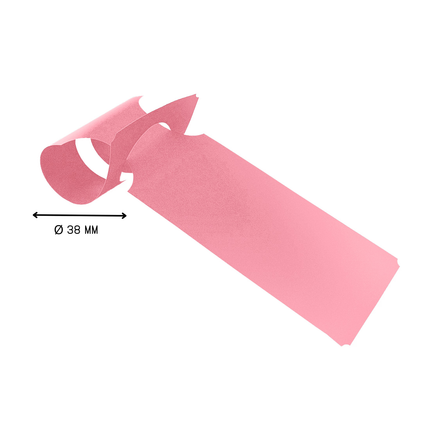 Grandes étiquettes à boucle personnalisées - 273,5 x 59 mm - 100 étiquettes