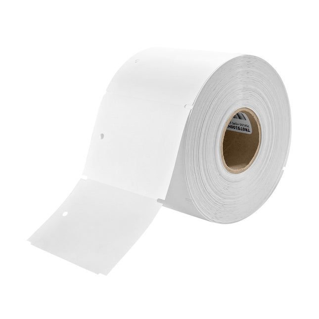 Étiquettes à suspendre blanches PEHD - 100 x 75 mm - 1000 étiquettes