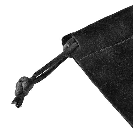 Pochon noir pour jeton - par pièce