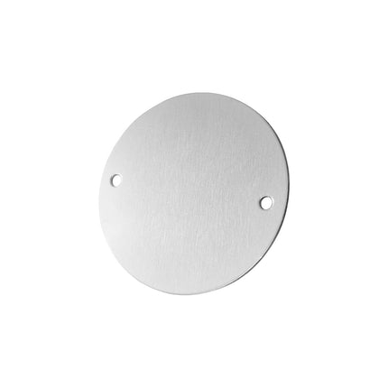 Jeton en aluminium anodisé - avec trous - Ø50 mm - par pièce