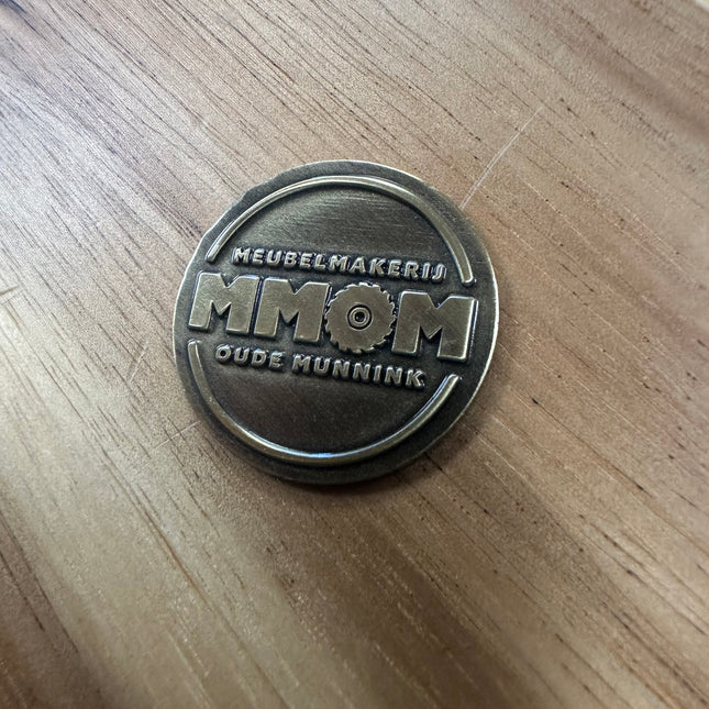 Logo métallique - 25 mm - par pièce