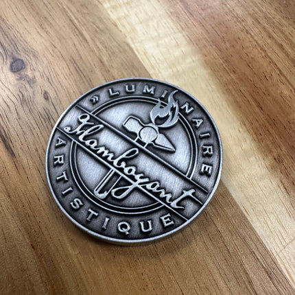 Logo métallique - 40 mm - par pièce