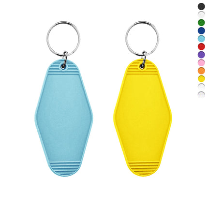Porte-clés hôtel Hunter - plastique - par pièce - 88 x 45 mm