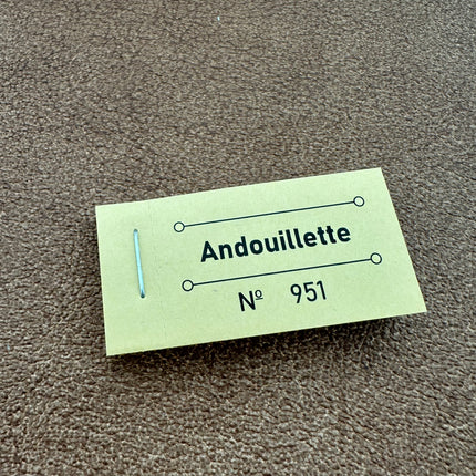 Carnet de tickets andouillette - 50 tickets