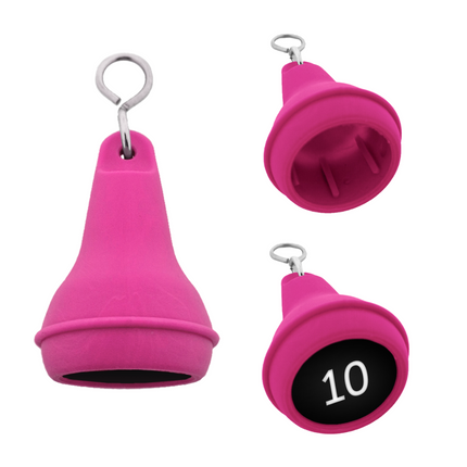 Porte-clés hôtel Mayfair rose - plastique - par pièce