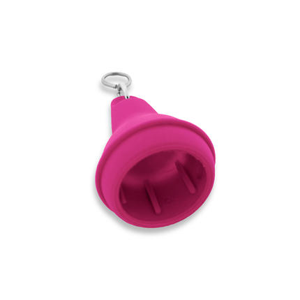Porte-clés hôtel Mayfair rose - plastique - par pièce