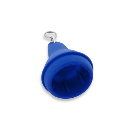 Porte-clés hôtel Mayfair bleu - plastique - par pièce