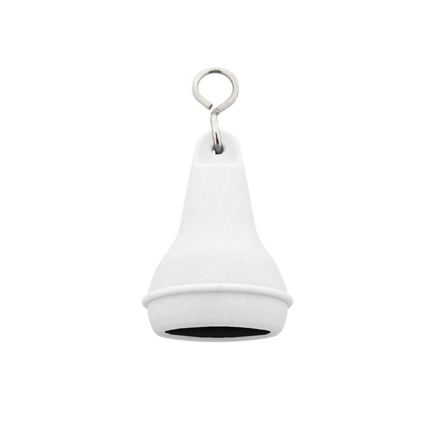 Porte-clés hôtel Mayfair blanc - plastique - par pièce