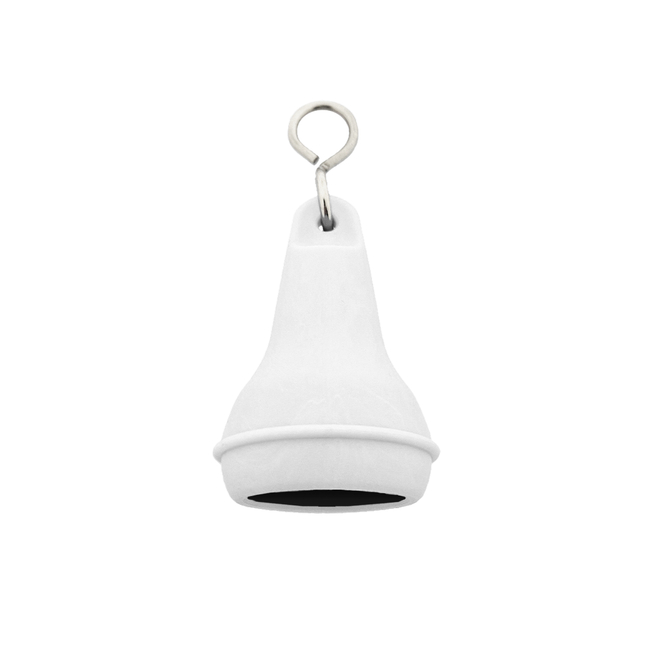 Porte-clés hôtel Mayfair blanc - plastique - par pièce