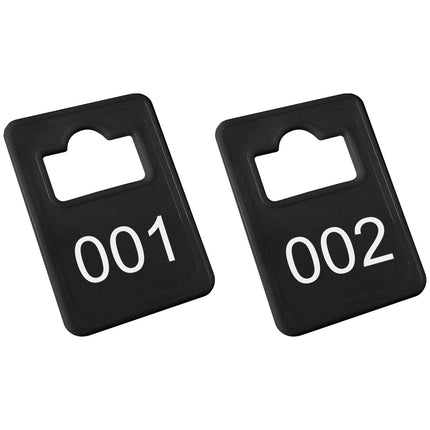 Jeton vestiaire numéroté Tiffany 50 x 36 mm - 100 pièces