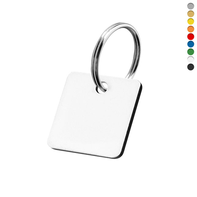 Porte-clés acrylique carré - par pièce