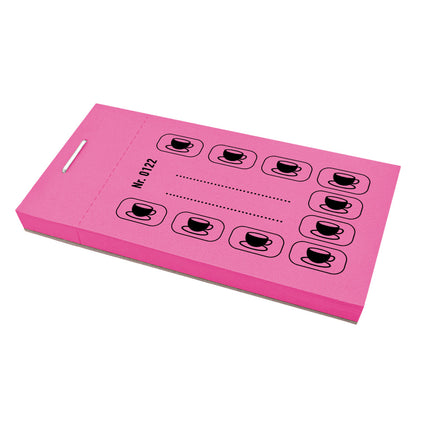 Carnet de tickets de consommation café - 50 tickets