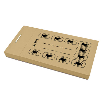 Carnet de tickets de consommation café - 50 tickets