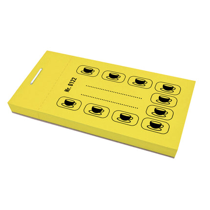 Carnet de tickets de consommation café - 50 tickets