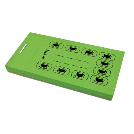 Carnet de tickets de consommation café - 50 tickets