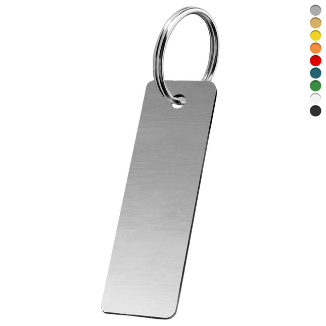 Porte-clés acrylique rectangle - par pièce