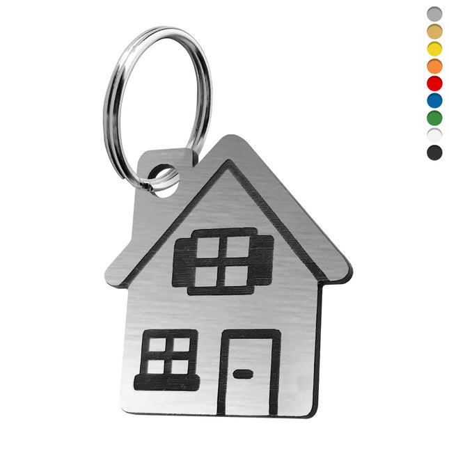 Porte-clés acrylique maison - par pièce