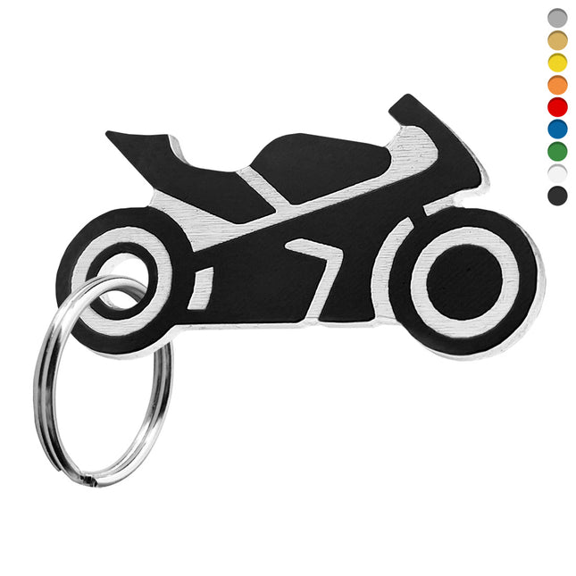 Porte-clés acrylique moto - par pièce