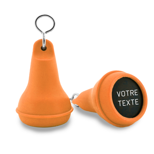 Porte-clés hôtel Mayfair orange - plastique - par pièce