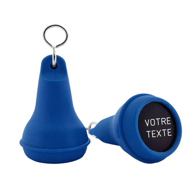 Porte-clés hôtel Mayfair bleu - plastique - par pièce
