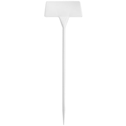 Étiquettes à planter inclinées plastique - 160 x 100 mm - 10 étiquettes