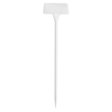 Étiquettes à planter inclinées plastique - 95 x 65 mm - 10 étiquettes