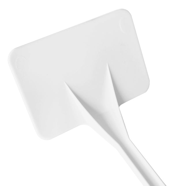 Étiquettes à planter inclinées plastique - 95 x 65 mm - 10 étiquettes