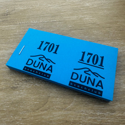 Bloc vendeur avec propre design - 1000 tickets