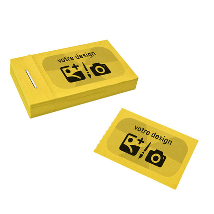 Carnet de tickets à personnaliser - 810 tickets