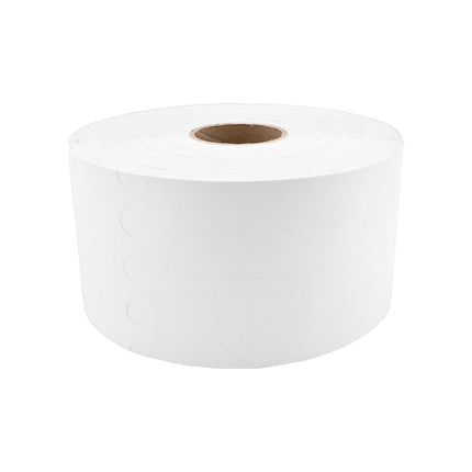 Étiquettes à boucle personnalisées avec perforation PEHD - 250 x 25 mm - 100 étiquettes sur rouleau