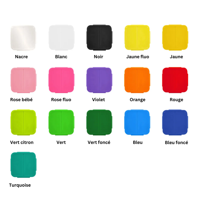 Jetons événementiels séparables personnalisés en plastique recyclé - avec une couleur d'impression - par 1000 pièces