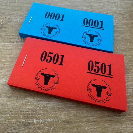 Bloc vendeur avec propre design - 1000 tickets