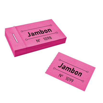 Carnet de tickets jambon - 50 tickets