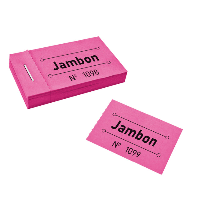 Carnet de tickets jambon - 50 tickets