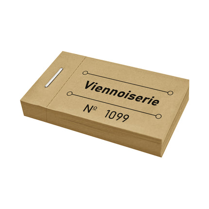 Carnet de tickets viennoiserie - 50 tickets