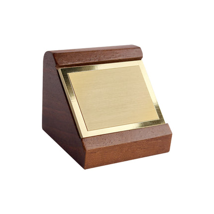 Porte-nom bois Palladium - 54 x 53 mm - par pièce