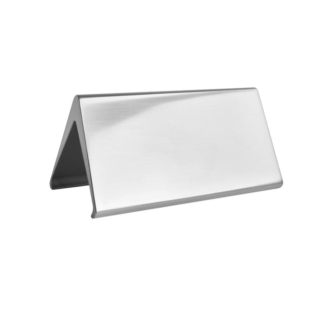 Chevalet de table aluminium Élégant argenté - 100 x 55 mm - par pièce
