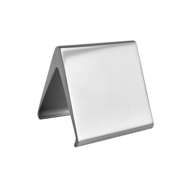 Chevalet de table aluminium Élégant argenté - 50 x 55 mm - par pièce
