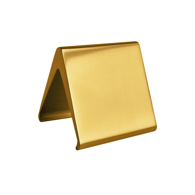 Chevalet de table aluminium Élégant doré - 50 x 55 mm - par pièce