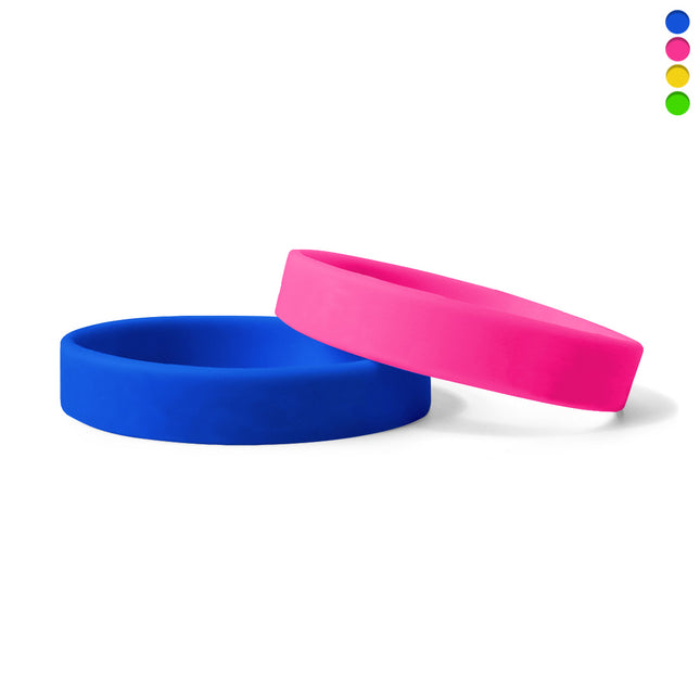 Bracelets en silicone vierge - par pièce