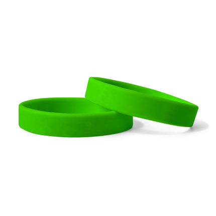 Bracelets en silicone vierge - par pièce