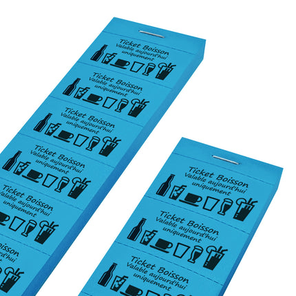 Carnet de tickets boisson valable aujourd'hui uniquement - 1000 tickets