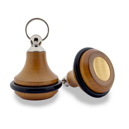 Porte-clés hôtel Belly Wood cerisier - 65 x 38 mm - bois - par pièce
