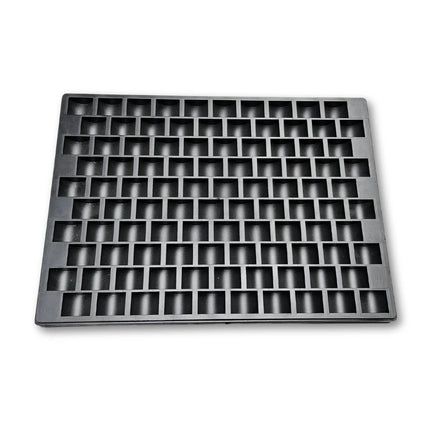 Casier de rangement plastique résistant pour 1000 jetons Ø 25-29 mm