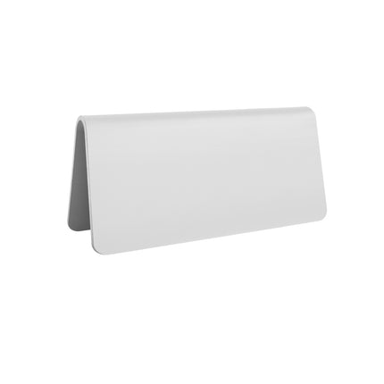 Chevalet de table argenté aluminium Élisto - 100 x 50 mm - par pièce