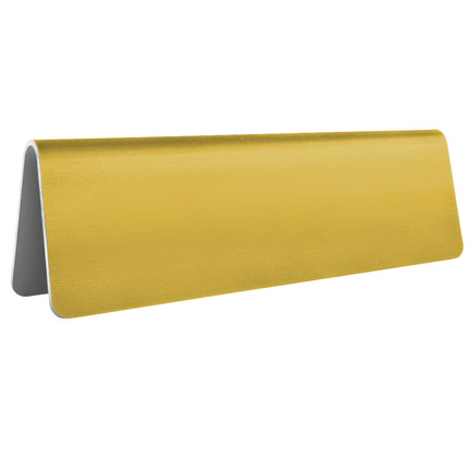 Chevalet de table doré aluminium Élisto - 160 x 50 mm - par pièce